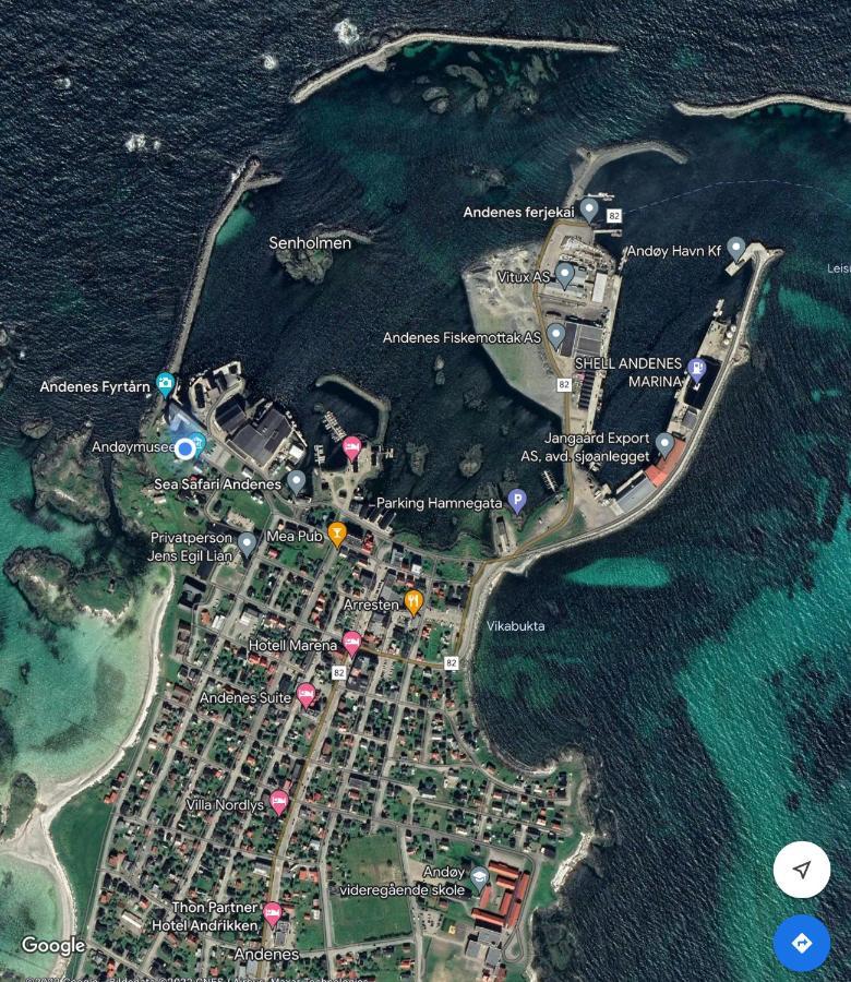 Den Gamle Fyrmesterboligen Andenes Zewnętrze zdjęcie